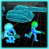 Stickman Simulator: Neon Tank Warriors icon
