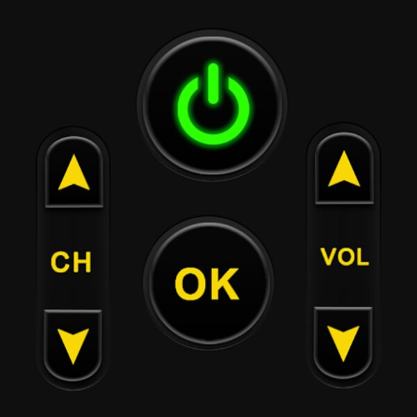 Universal TV Remote Control (Android) icon