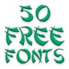 Biểu tượng Free Fonts 50 Pack 7