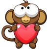 Icon von Bubble Monkey Valentine's Day!