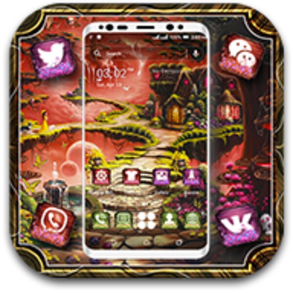 Wonderland Forest Launcher Theme for Android - Download the APK from ...