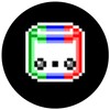 Marshmallow: space travel - pixel retro platformer icon