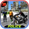 Crime City Police Bike Driver simgesi