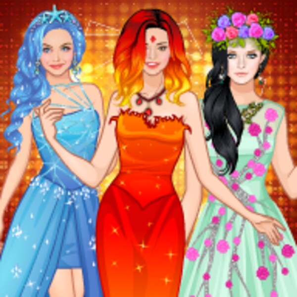 Element Princess dress up game for Android - Download the APK from Uptodown
