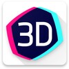 3D Hologram Background icon