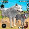 Wild Wolf Simulator Games icon