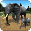 Wild Elephant Family simulator icon