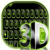 Neon 3d Green Black Tech Keybo icon