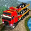 OffRoad Police Truck Transporter Games simgesi