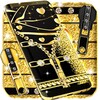 Gold black lock screen icon