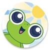 Frog weather forecast icon
