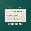 Ícone de Chat Style for whatsapp :Fonts