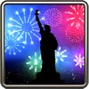 3D-Feuerwerk Gratishintergrund icon