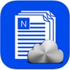 Notepad and Notes with sync icon