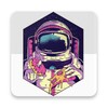 Stickers de Astronautas icon