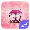 Pink love icon