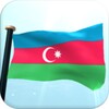 Azerbeycan Bayrak 3D Ücretsiz icon