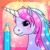 Unicorn Coloring Pages with Animation Effects icon