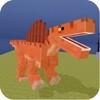 Blocky Dino Park: Spino Strike icon