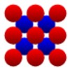 Atom 3D icon