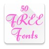 Free Fonts 50 Pack 6 icon