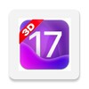 iPhone 15 iOS 17 Wallpaper 3D icon