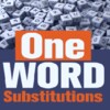One-word-substitute icon