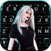ไอคอน Neon Silver Girl