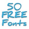 Free Fonts 50 Pack 9 आइकन