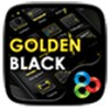 Golden Black Go Launcher Theme icon