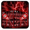 Red Lightning 3d Thunder Keybo icon
