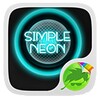 أيقونة Simple Neon Keyboard