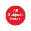 Notes for all subjects icon