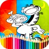 Icône Coloring Garfield Games