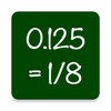 Ícone de Decimal to Fraction Calculator