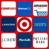 Online shopping stores icon
