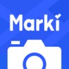 Marki: timestamp & GPS camera icon