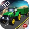 Tractor Sand Transporter 3D icon