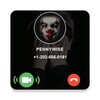 scary clown fake video call icon
