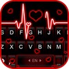 Neon Red Heartbeat Theme icon