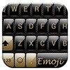 Emoji Keyboard Gloss GoldBlack icon