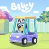 Bluey and Bingo Car icon