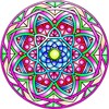 Coloring Pages For Mandala icon