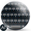 AI Keyboard Theme Frame Blue icon