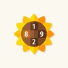 Icono de 19 digits. Mathematical puzzle