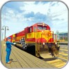 Indian Train Racing Simulator Pro: Train game 2019 icon