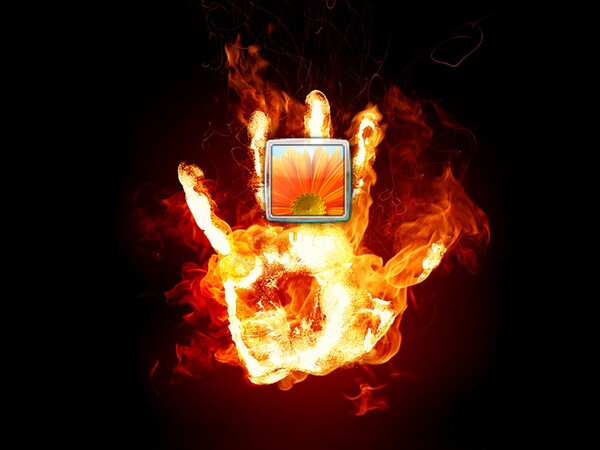 Red Fire Logon Screen for Windows - Download it from Uptodown for free