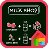 milk shop dodol theme icon