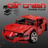 Car Crash Damage Engine Wreck icon