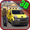 Postman: Mail Delivery Van 3D icon